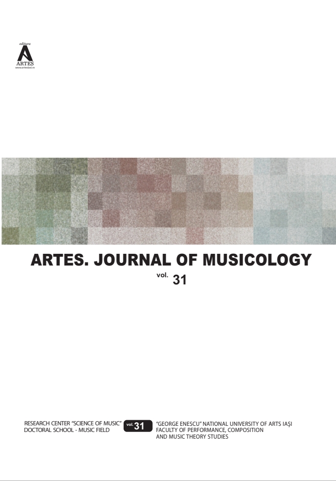 					View Vol. 31 (2025): ARTES. JOURNAL OF MUSICOLOGY
				